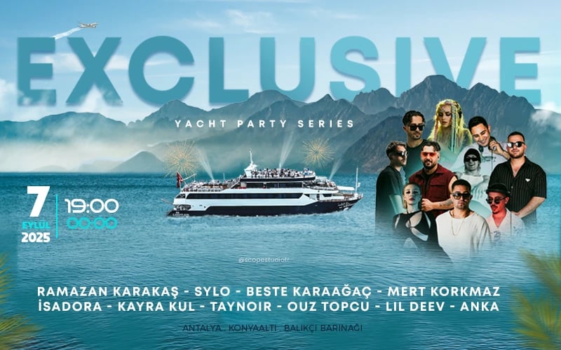 EXCLUSIVE YACHT PARTY SERIES