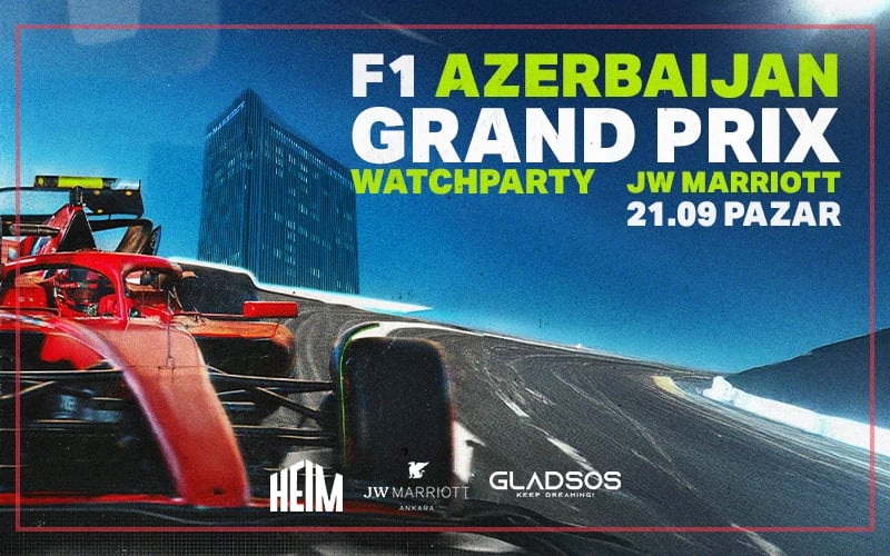 F1 Azerbaycan GP WatchParty poster