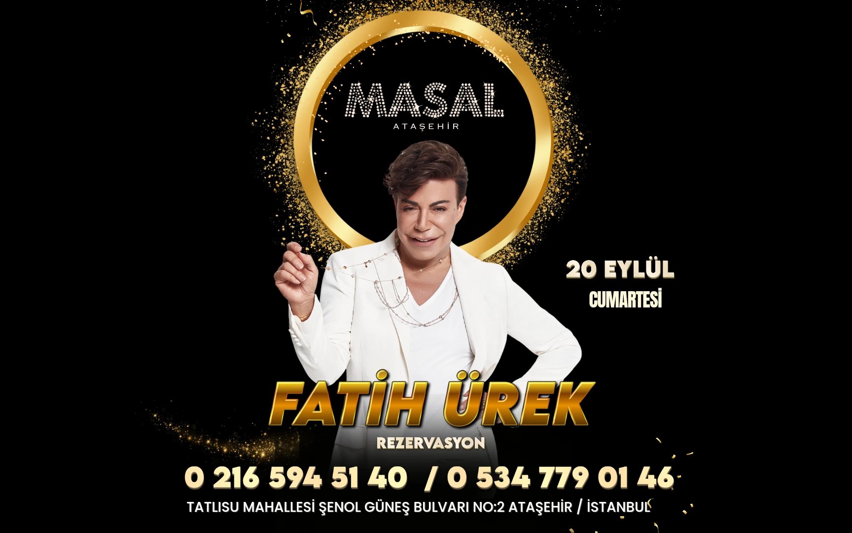Fatih Ürek Konseri poster