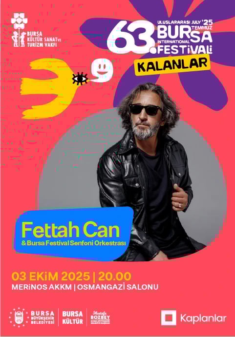 Fettah Can 30. Yıl Bursa Festival Orkestrası - 63. Uluslararası Bursa Festivali