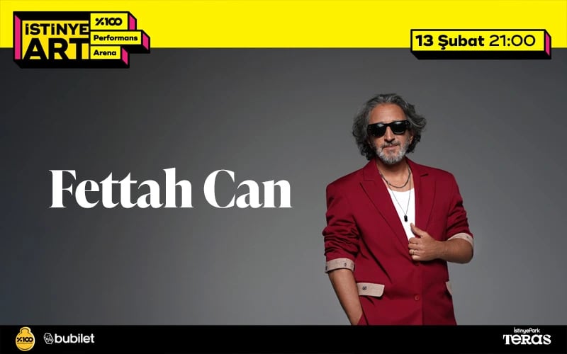 Fettah Can Konseri poster