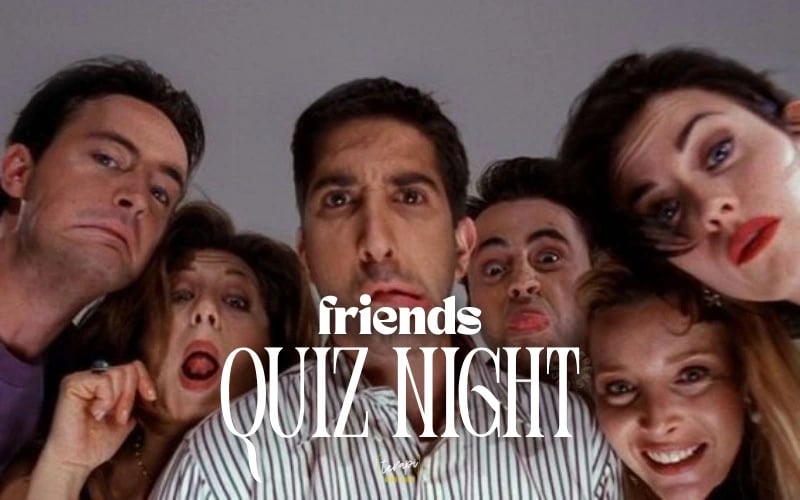 Friends Quiz Night poster