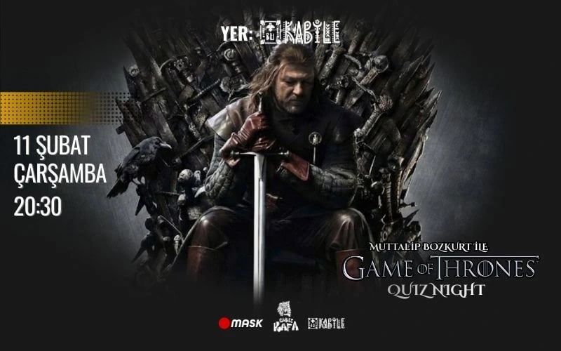 Game Of Thrones Quiz Night - Muttalip Bozkurt ile poster