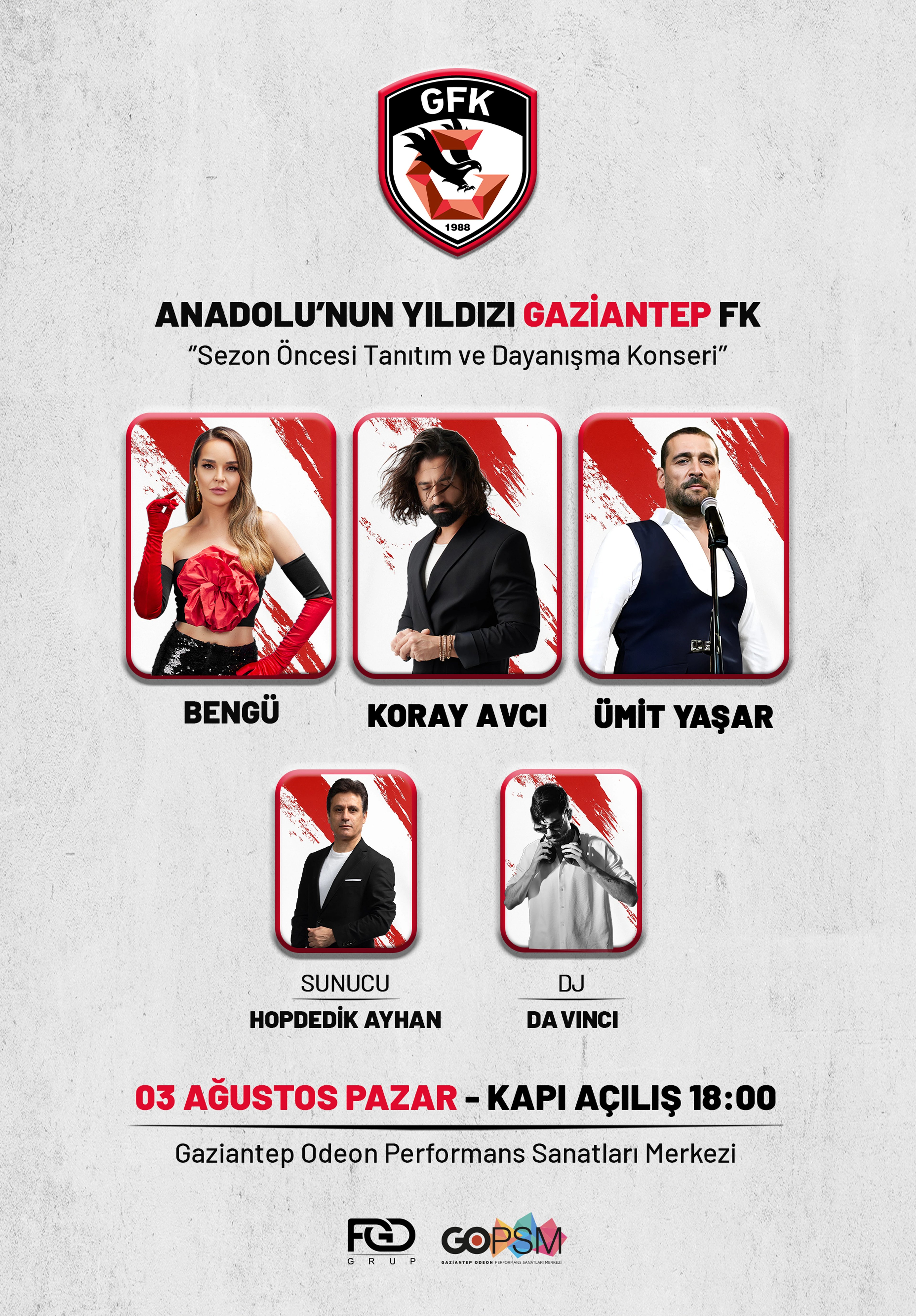 Gaziantep FK Dayanışma Gecesi