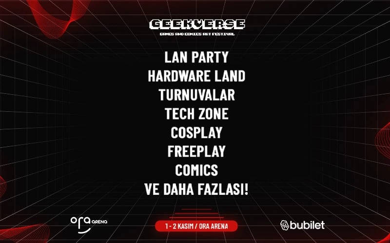 GeekVerse İstanbul poster