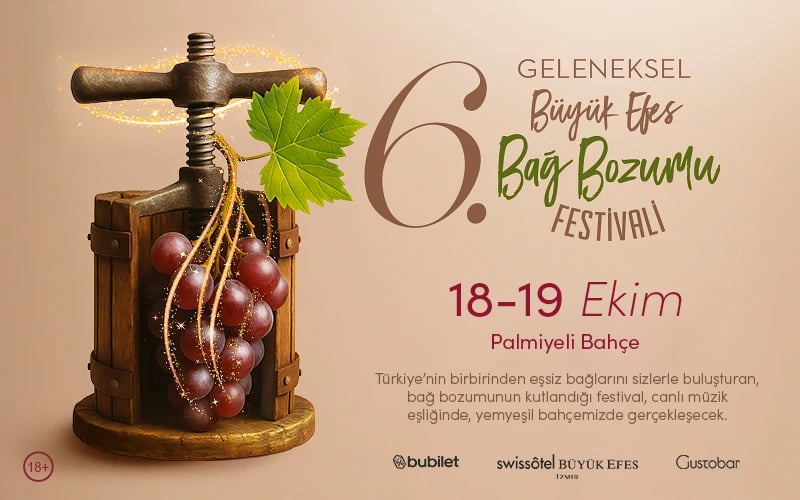 Geleneksel 6. Büyük Efes Bağ Bozumu Festivali