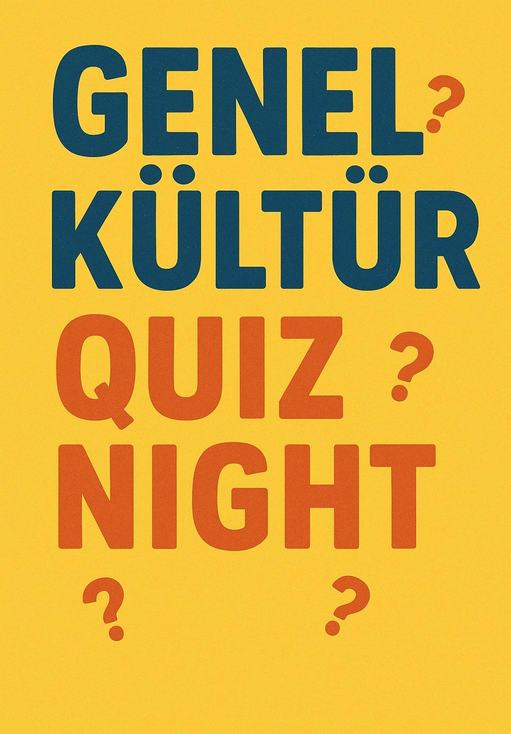 Genel Kültür Quiz Night