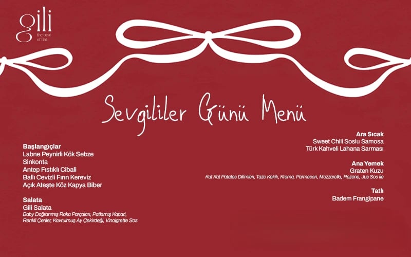 Gili'de Sevgililer Günü poster