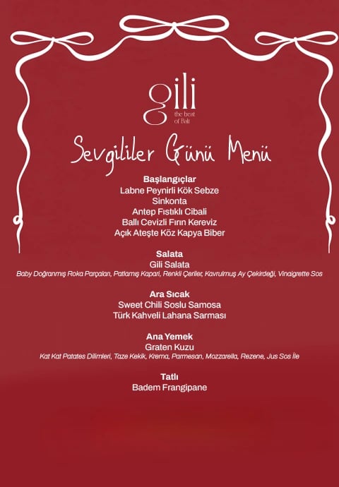 Gili'de Sevgililer Günü