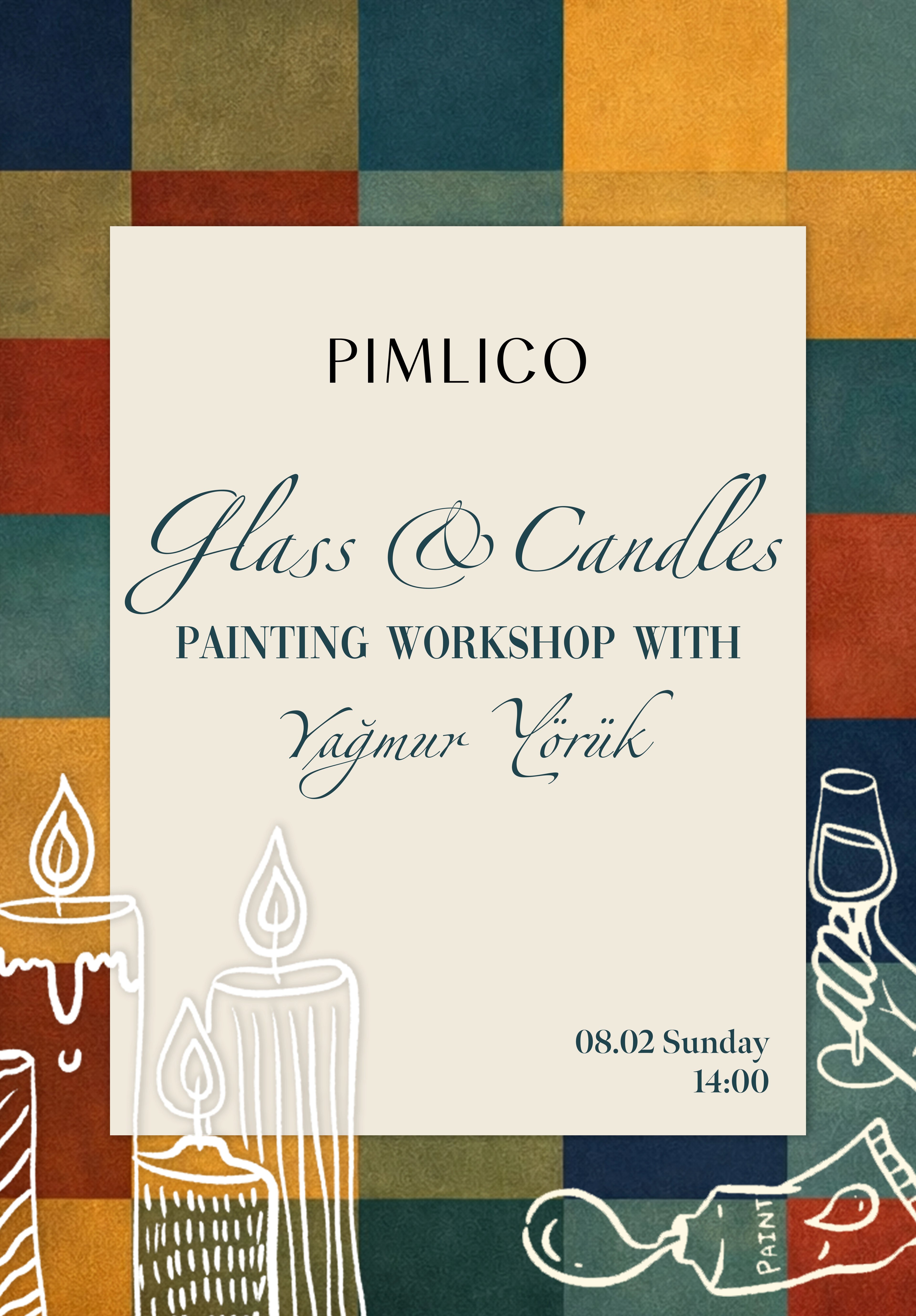 Glass And Candles Painting Workshop