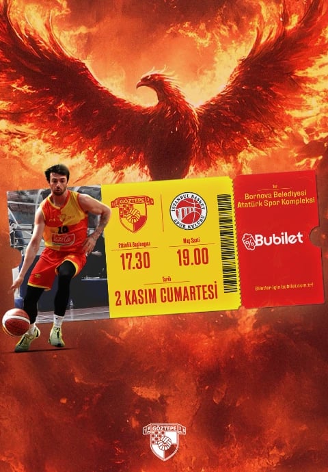 Göztepe - İstanbul Basket Müsabakası