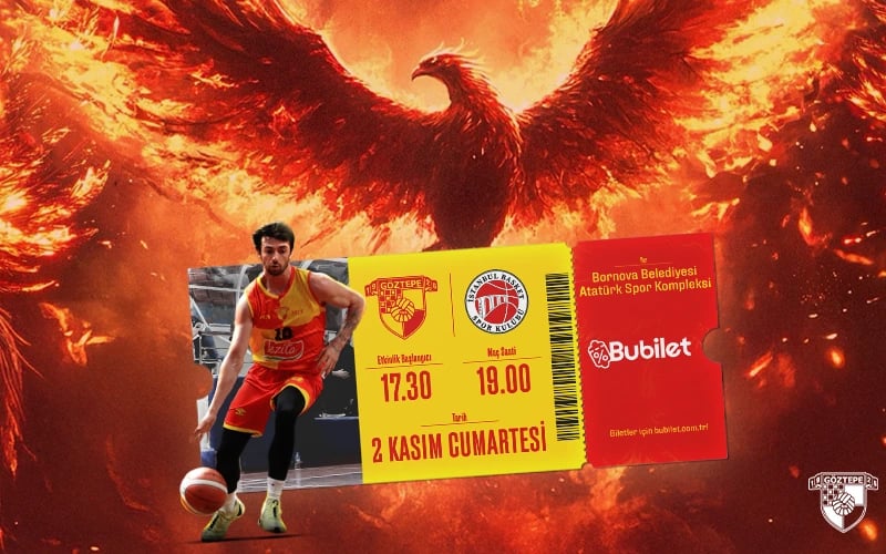 Göztepe - İstanbul Basket Müsabakası