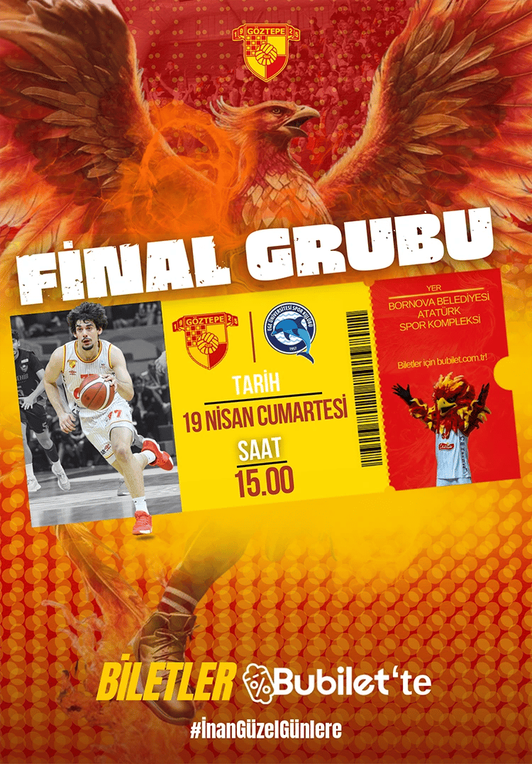 Göztepe - Ege Üniversitesi Daçka Basketbol Müsabakası