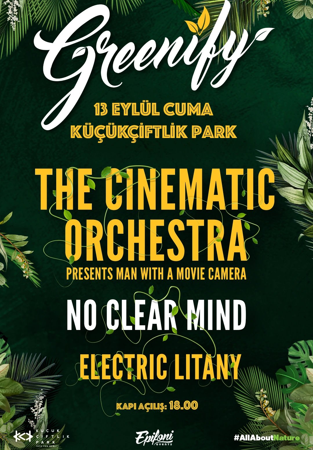 Greenify: The Cinematic Orchestra, No Clear Mind, Electric Litany