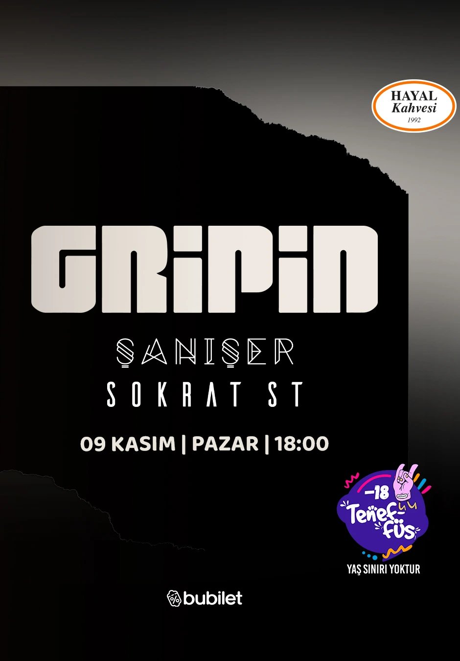 Gripin & Şanışer & Sokrat St Teneffüs Konseri