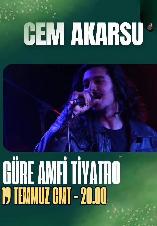 Güre Konserleri "Cem Akarsu"