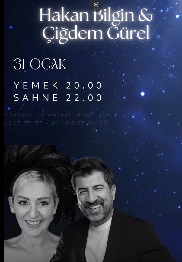Hakan Bilgin & Çiğdem Güler ile Unutulmaz Gala