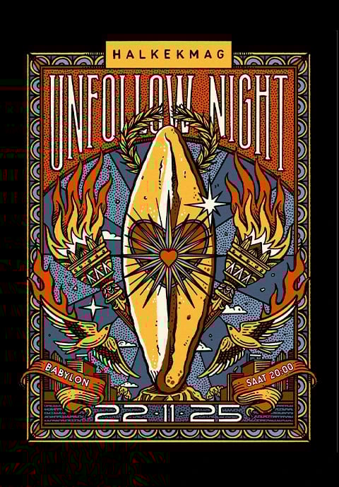 Halkekmag Unfollow Night