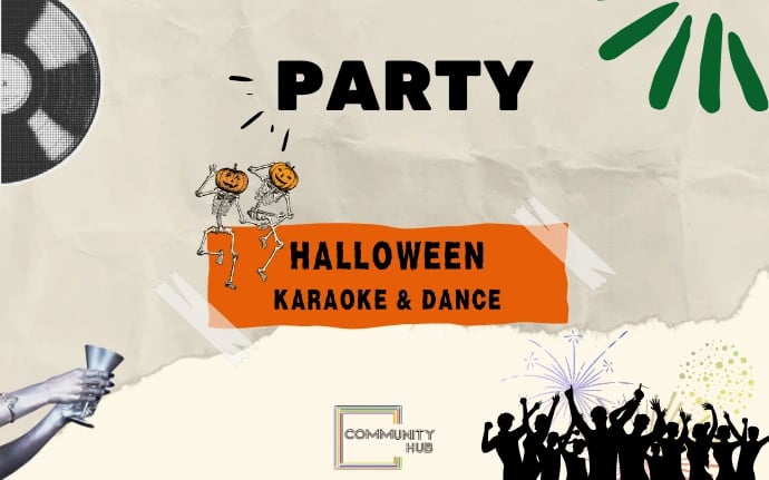 Halloween Karaoke & Dance Party poster