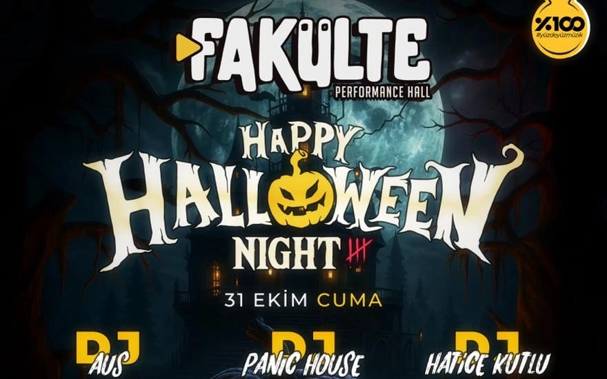 Happy Hallowen Night; Fakülte Eskişehir
