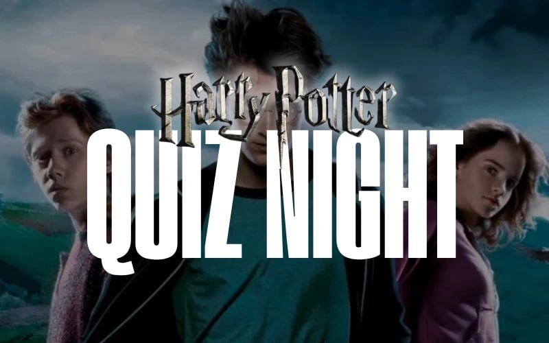 Harry Potter Quiz Night poster
