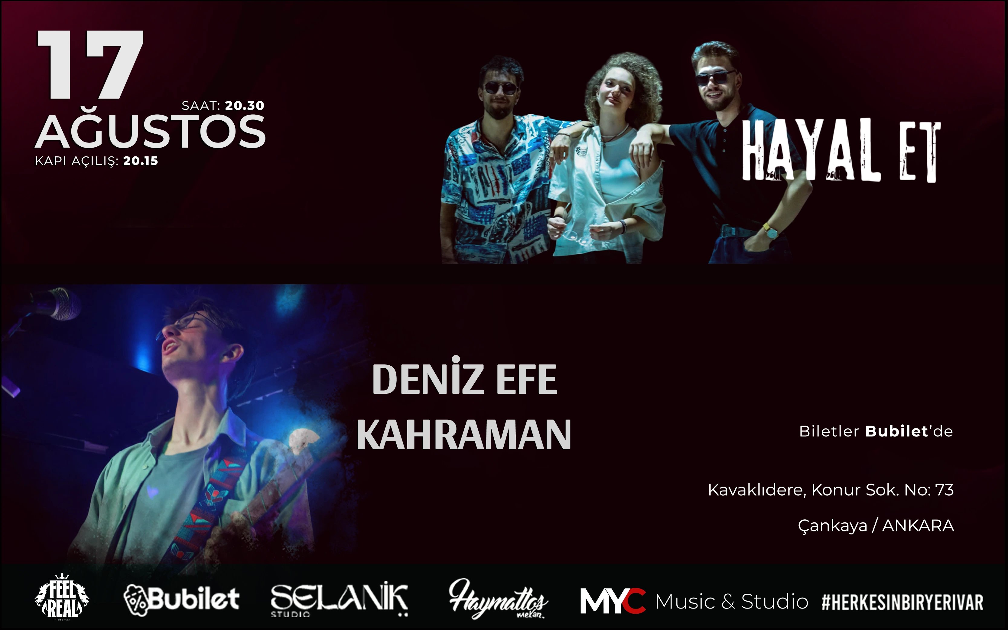 Hayal Et ve Deniz Efe Kahraman  poster