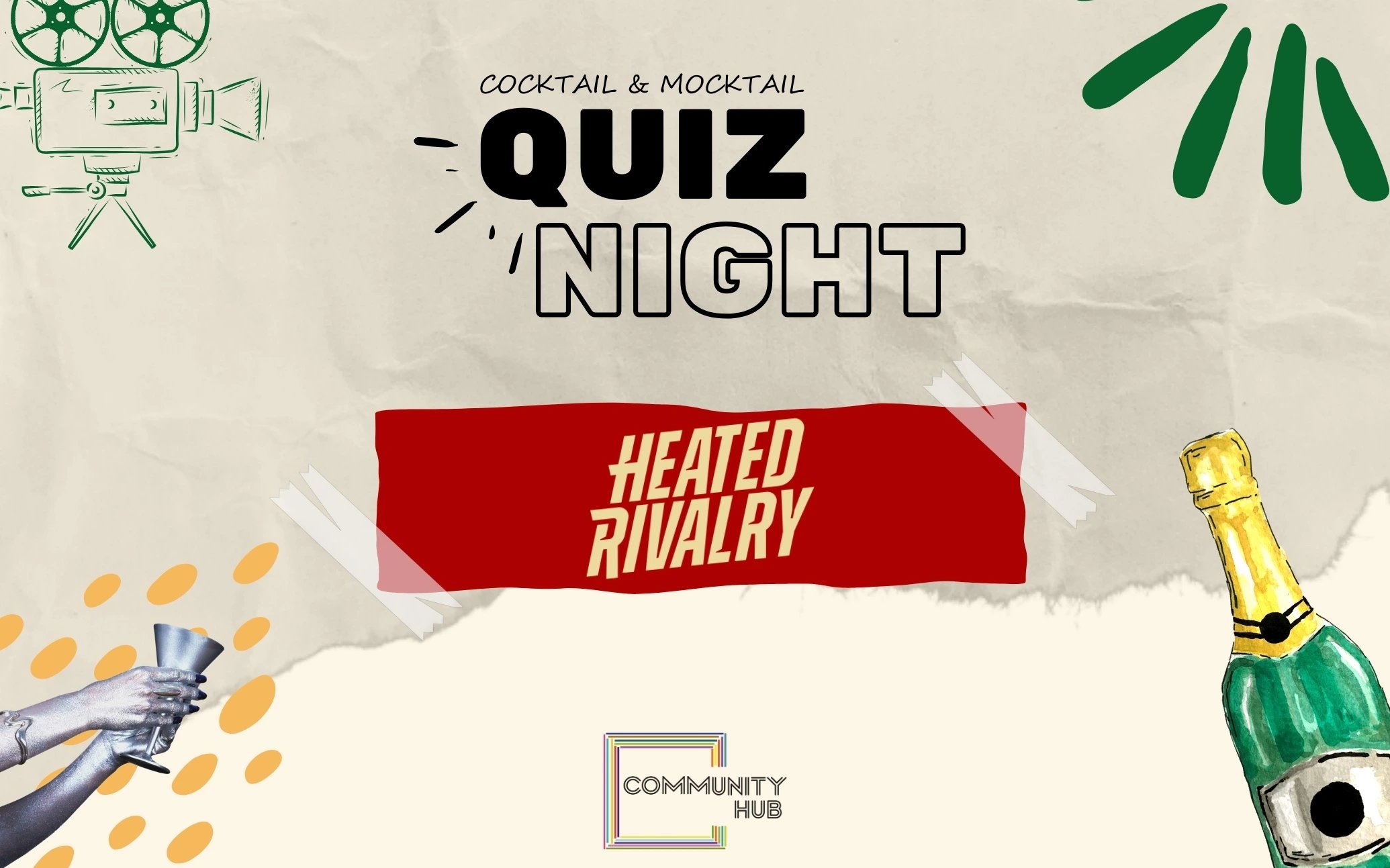 Heated Rivalry Quiz Night poster