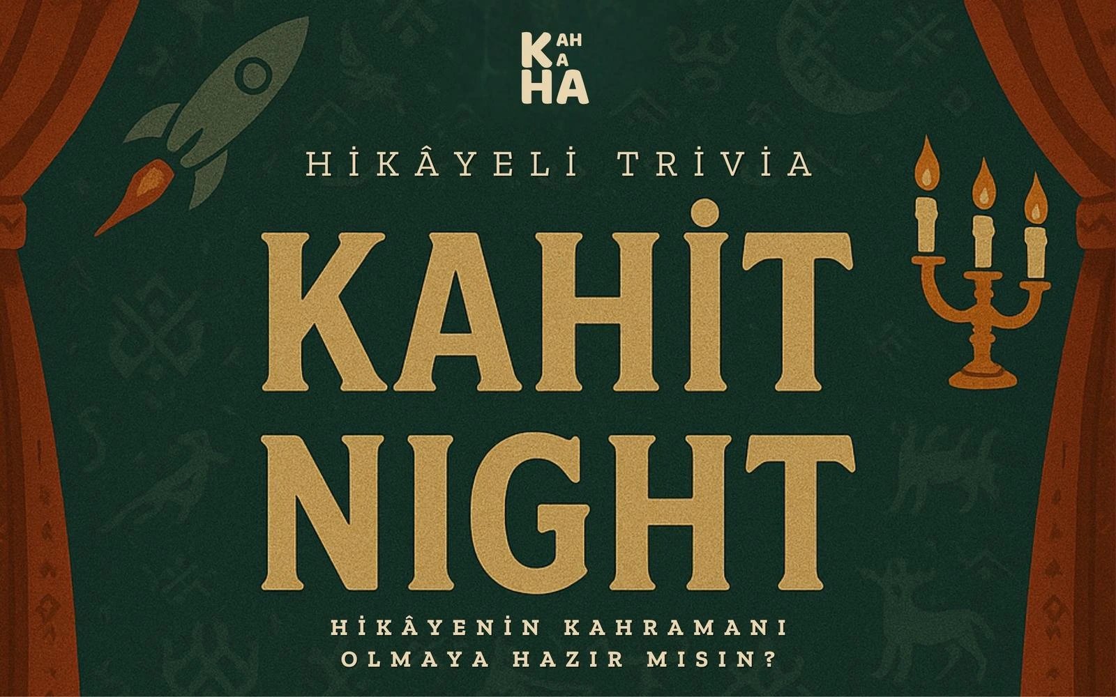 Hikayeli Trivia Night poster