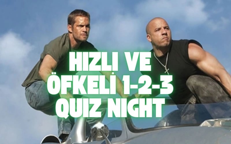 Hızlı ve Öfkeli 1-2-3 Quiz Night  poster