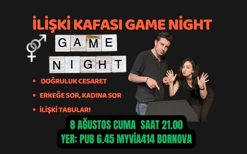 İlişki Kafası Game Night poster