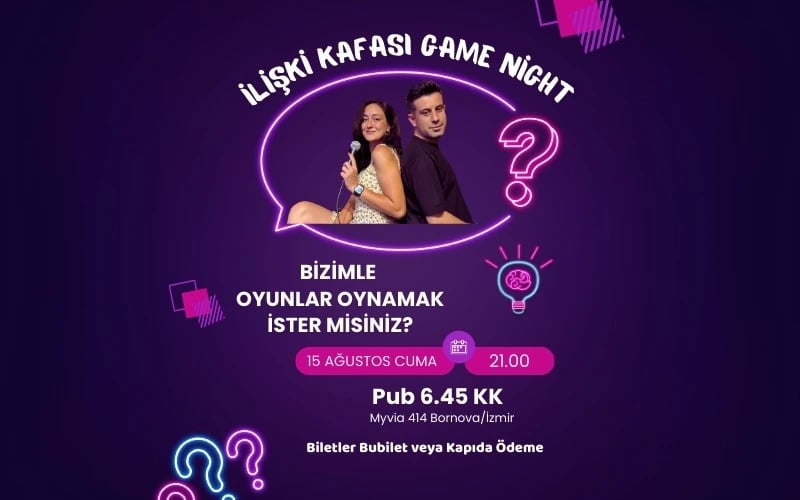 İlişki Kafası Game Night poster