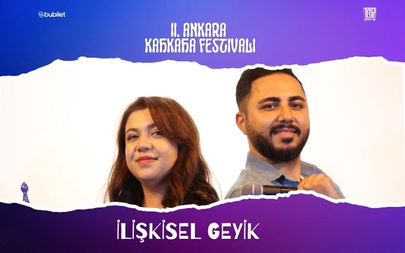 İlişkisel Geyik - II.Ankara Kahkaha Festivali poster