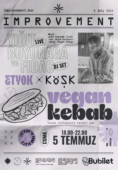 Improvement Köşk - Vegan Kebab Party