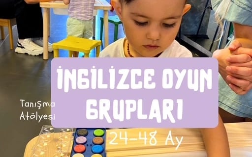 İngilizce Oyun Grupları (24-48 Ay Çocuk) poster