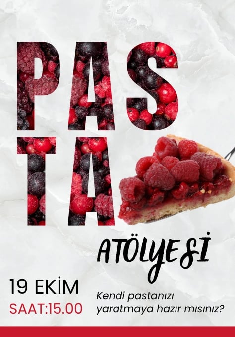 İREM ŞEF’LE PASTA ATÖLYESİ 