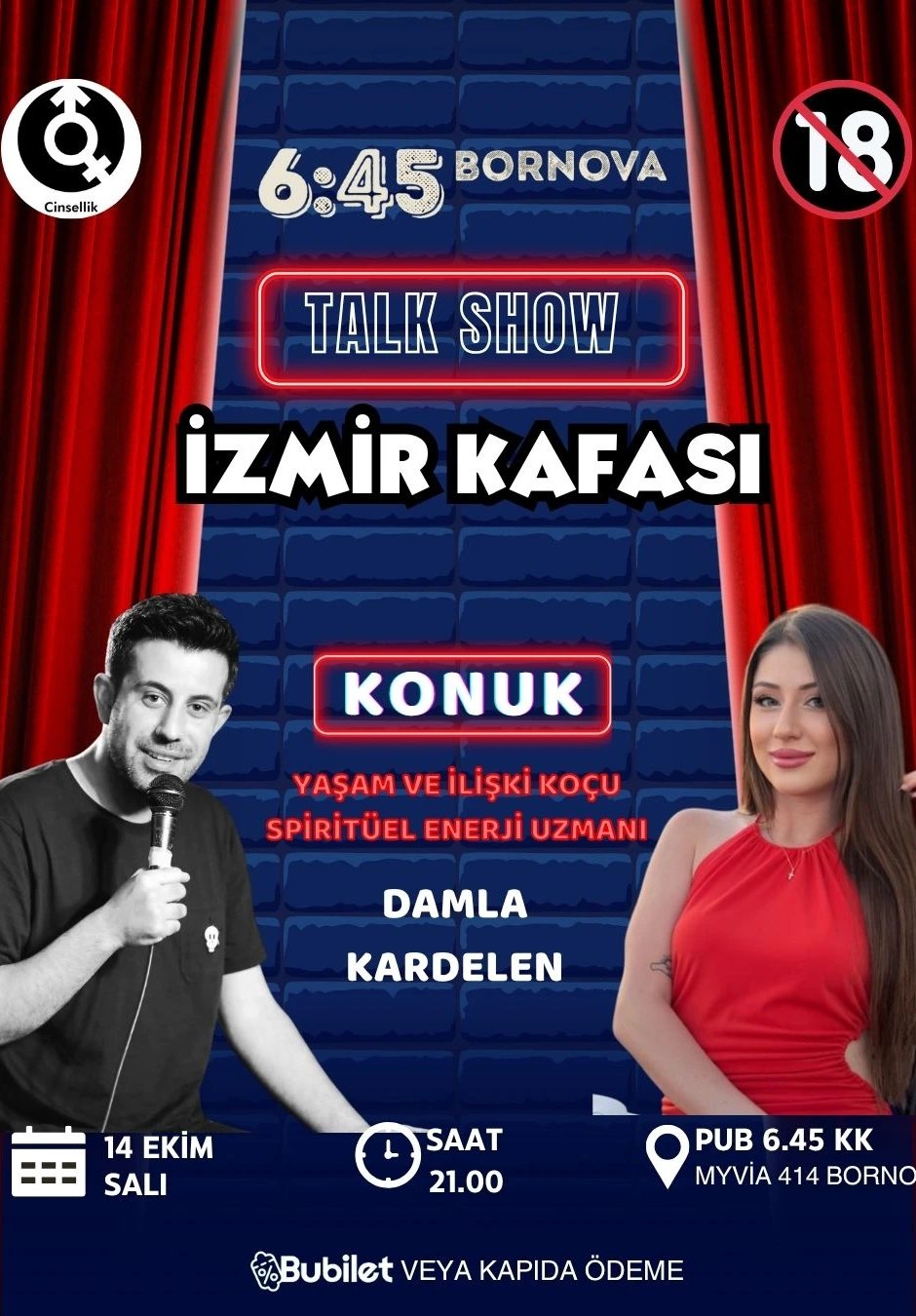İzmir Kafası Talk Show 6:45 Pub Myvia