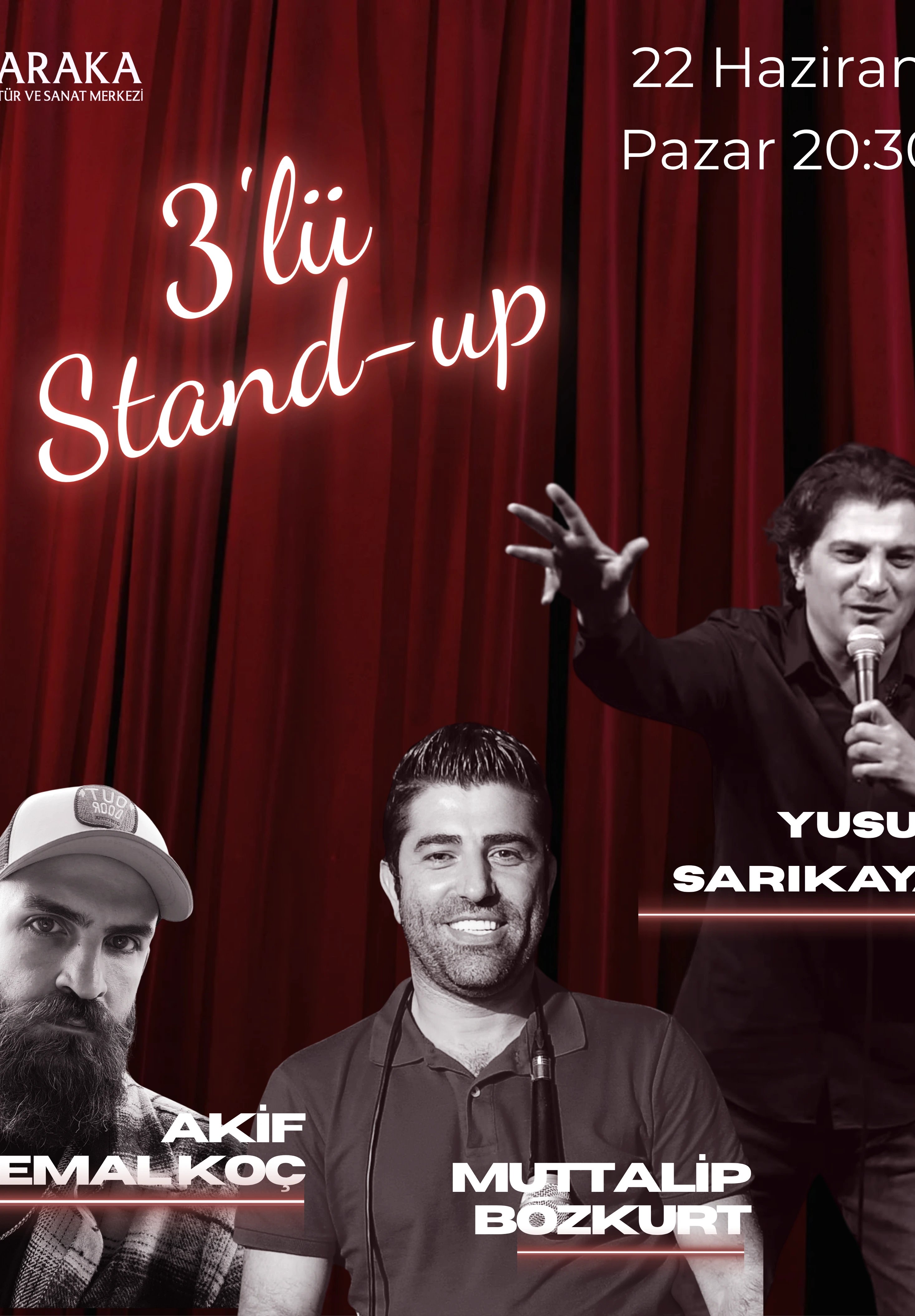İzmit 3'lü Stand Up Gecesi