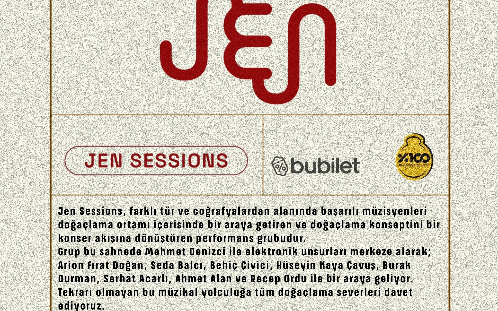 Jen Sessions Konseri poster