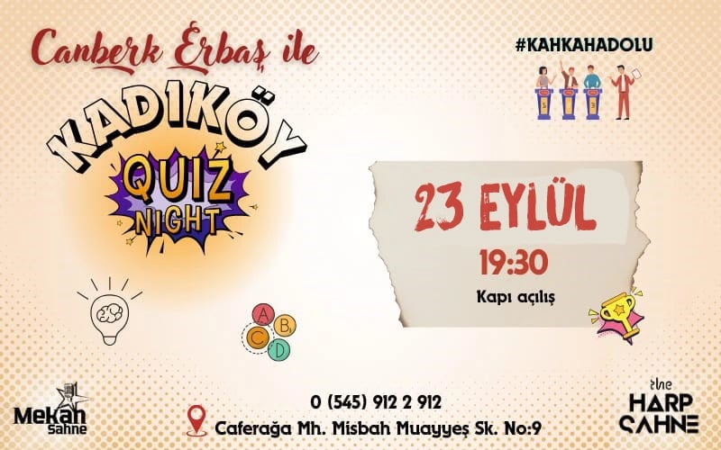 Kadıköy Quiz Night poster