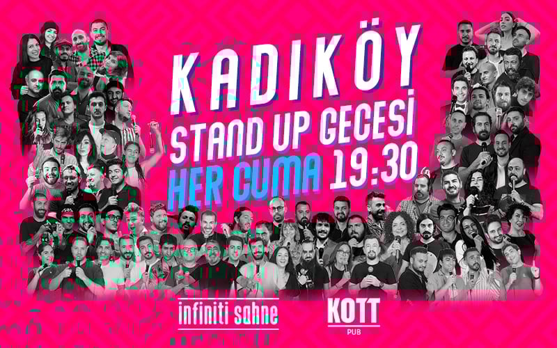 Kadıköy Stand up Gecesi Cuma 19:30
