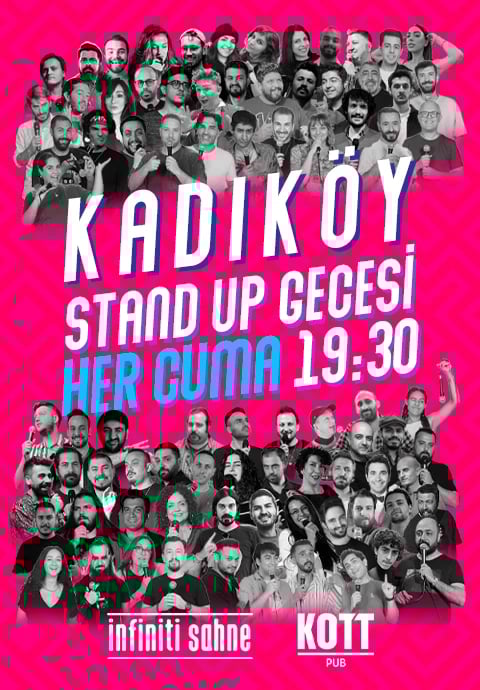 Kadıköy Stand up Gecesi Cuma 19:30