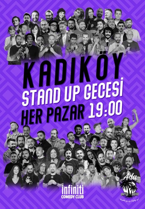 Kadıköy Stand up Gecesi Pazar 19:00