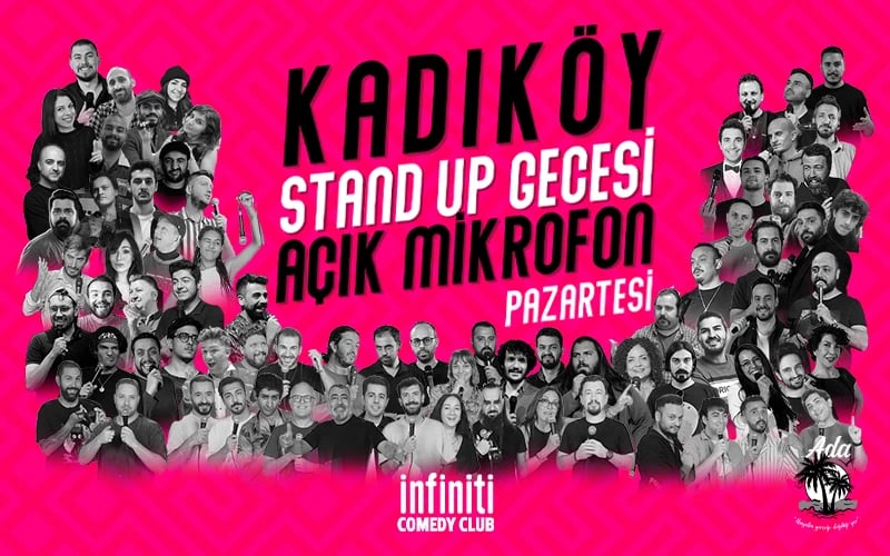 Kadıköy Stand up Gecesi Pazartesi Açık Mikrofon  poster