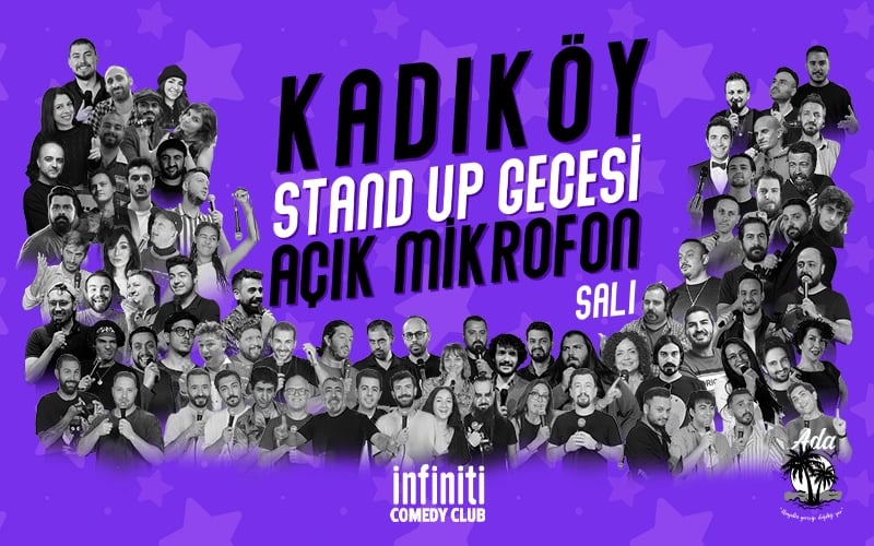Kadıköy Stand up Gecesi Salı Açık Mikrofon  poster