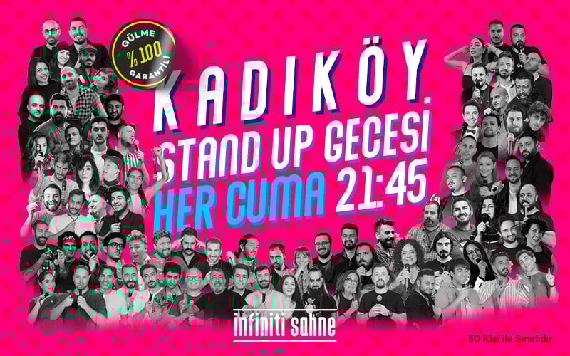 Kadıköy Stand-up Gecesi - Cuma poster