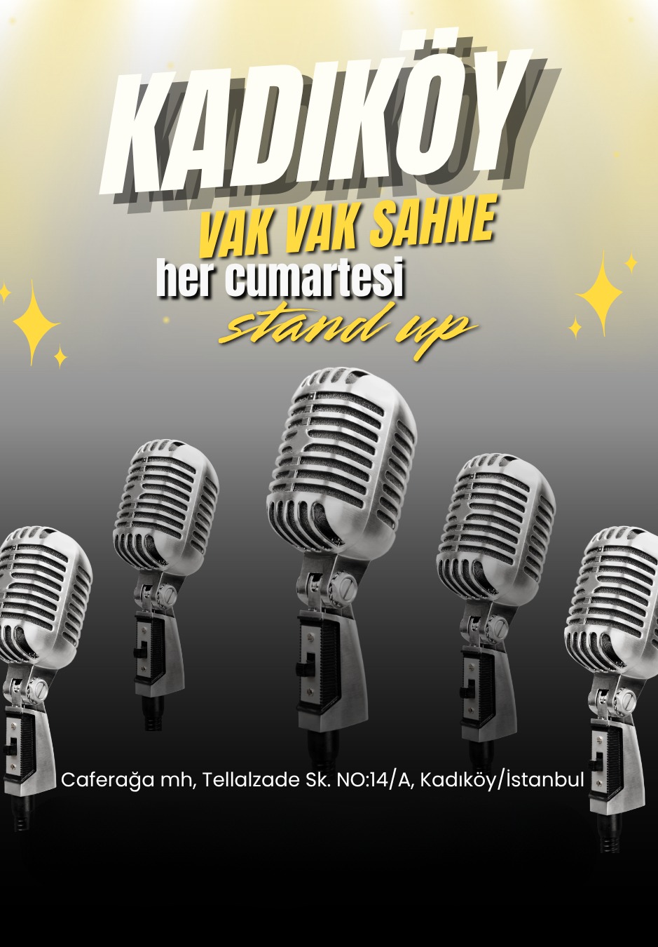 Kadıköy Vak Vak Sahne Stand Up