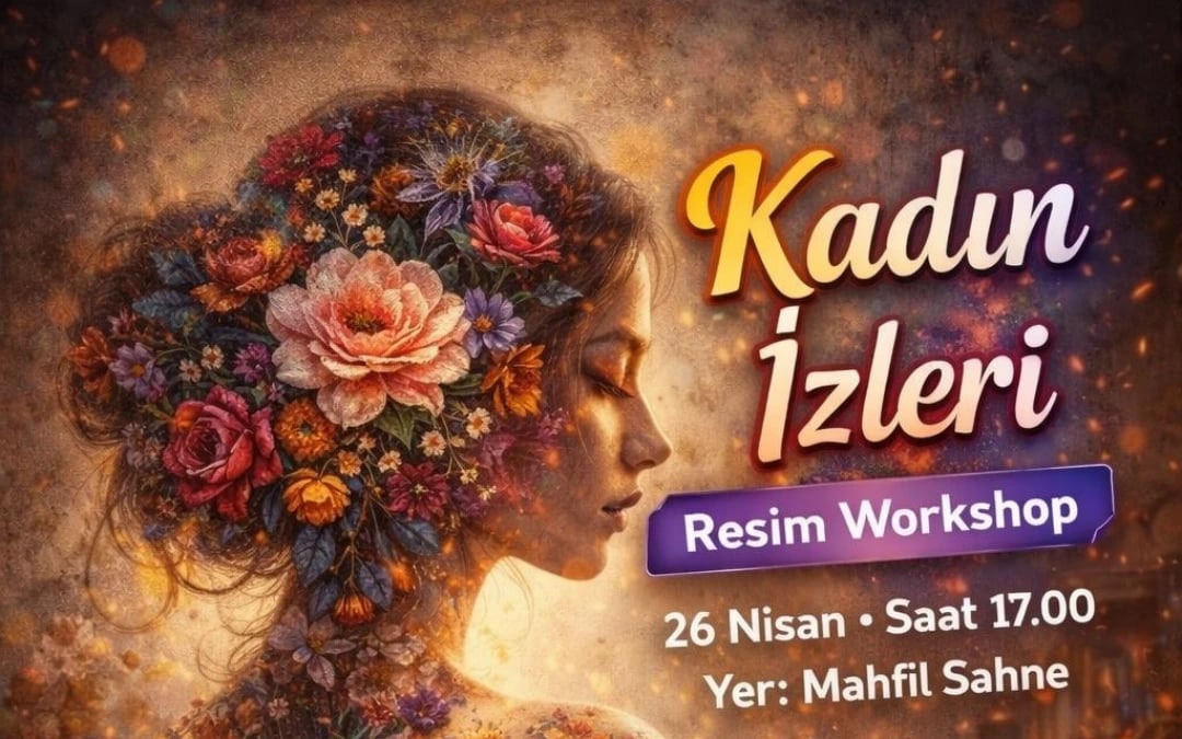 Kadın İzleri Resim Atölyesi poster