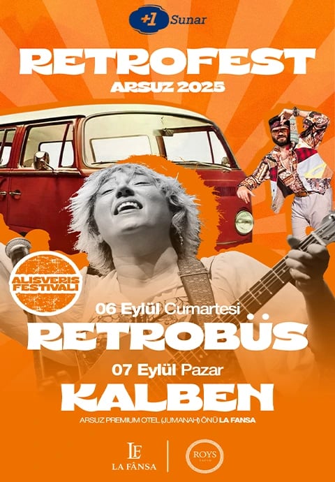 Retro Fest Arsuz 2025