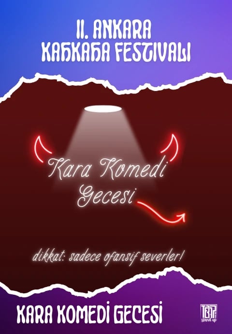 Kara Komedi Gecesi - II. Ankara Kahkaha Festivali 