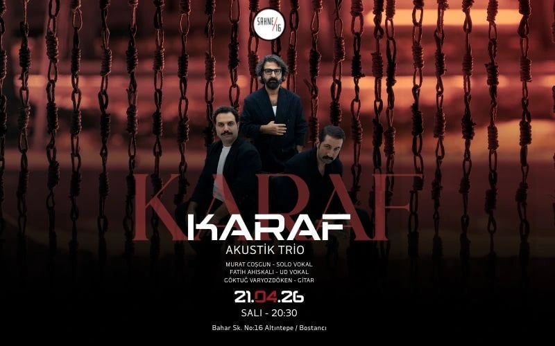 Karaf - Akustik Trio poster